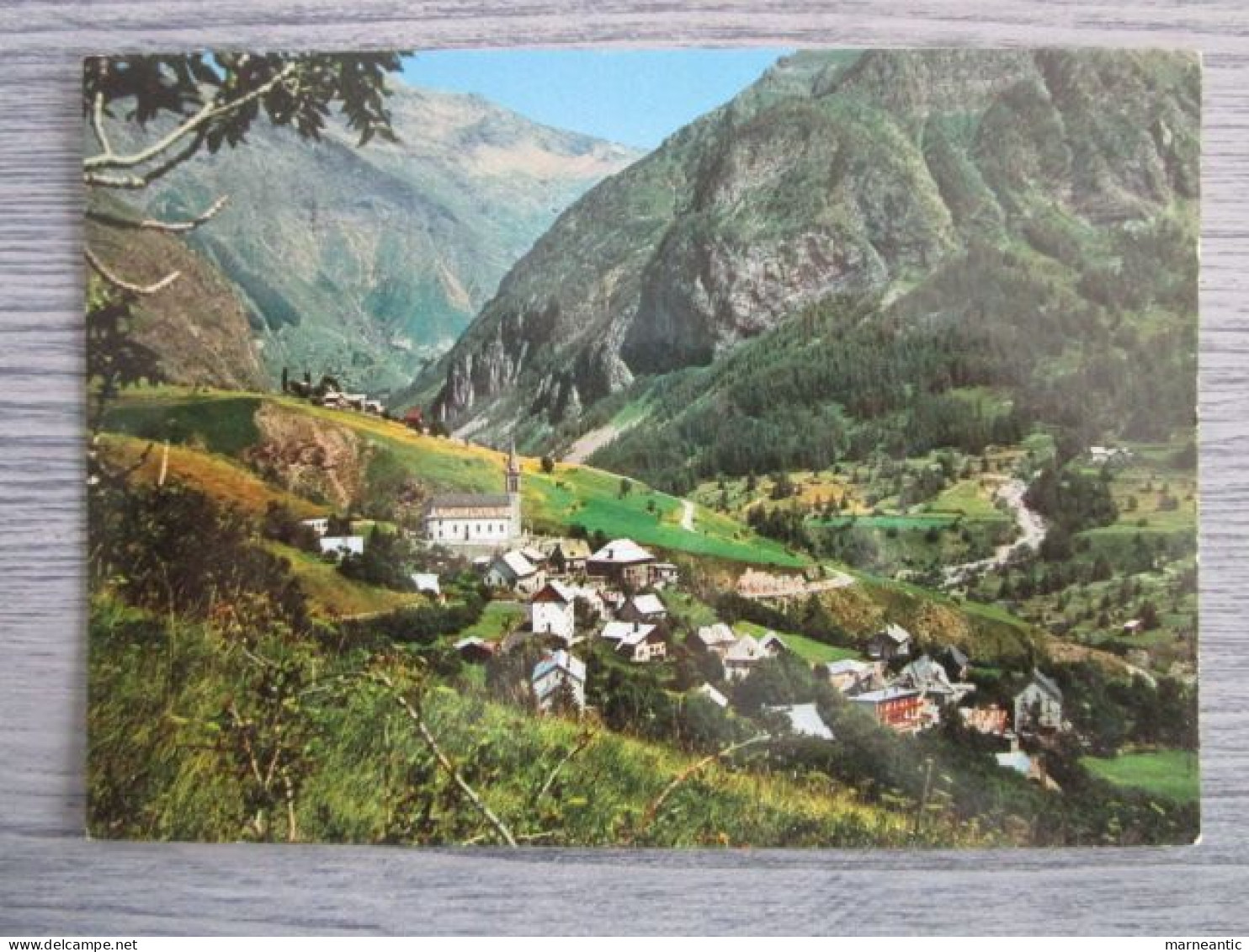 Cpa Orcières (05) le village