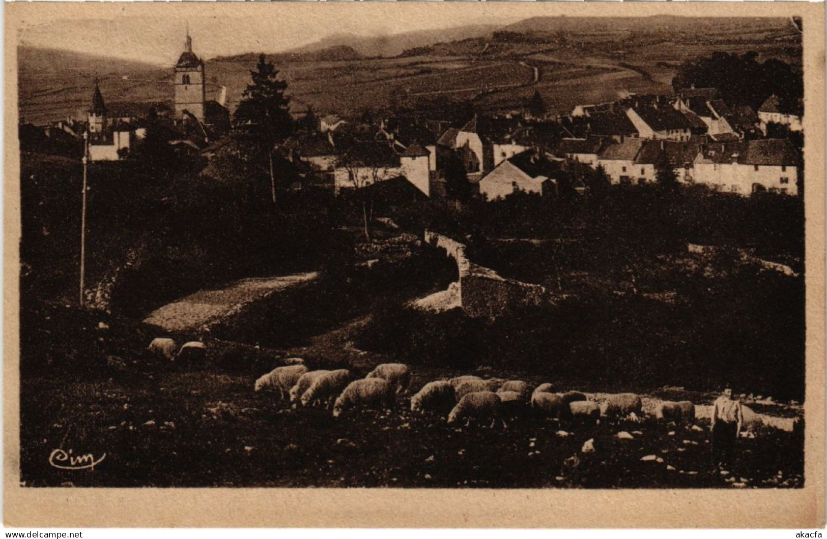 CPA Orgelet vue generale (1266057)