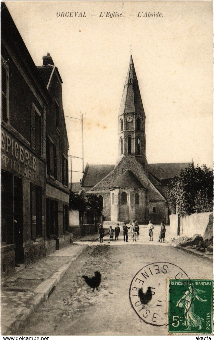 CPA Orgeval Eglise (1460173)