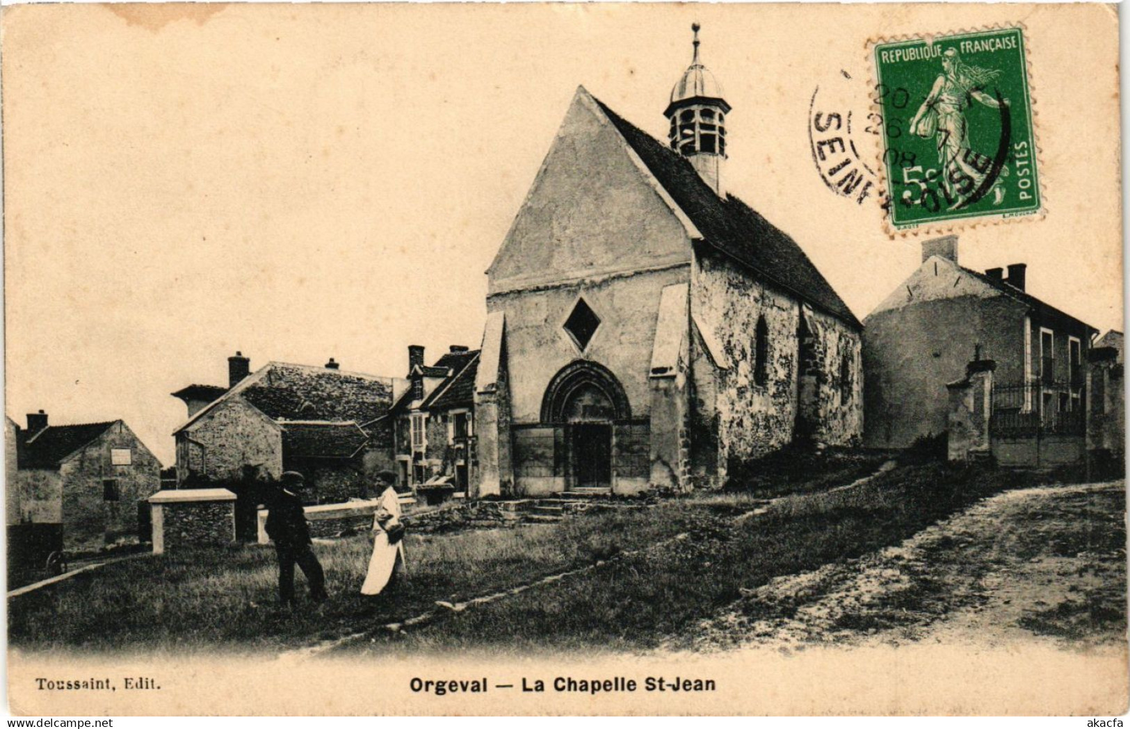 CPA ORGEVAL - La Chapelle St-JEAN (359359)