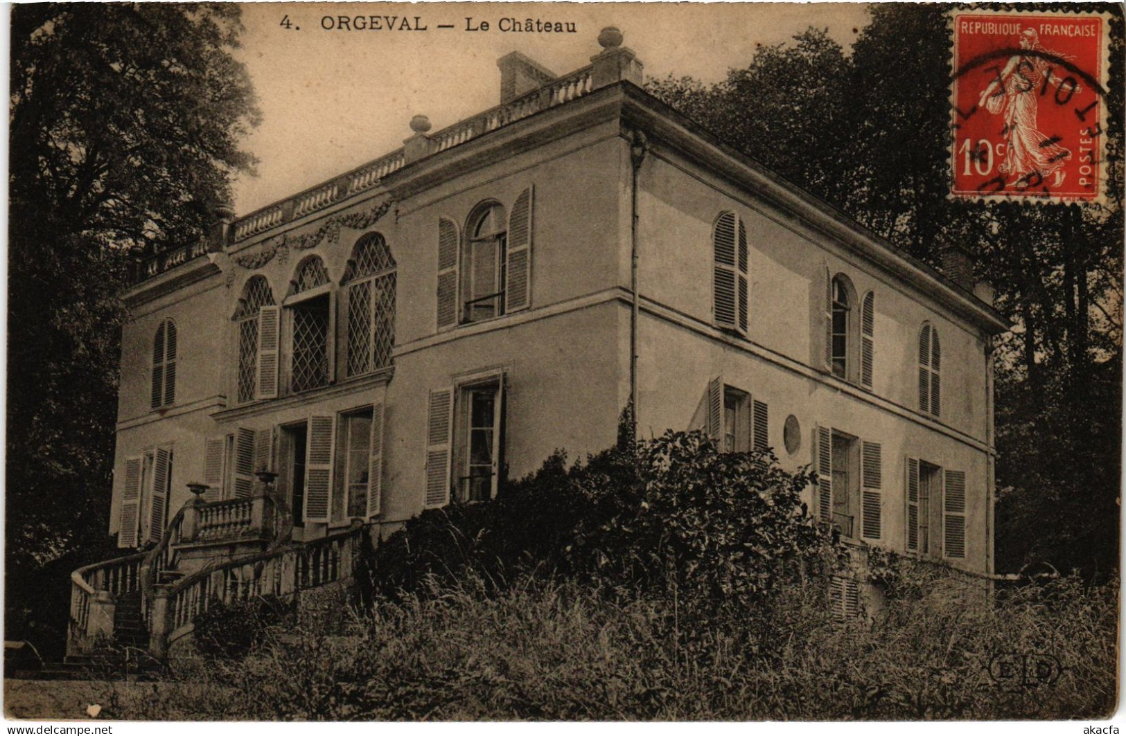 CPA Orgeval le Chateau (1460166)