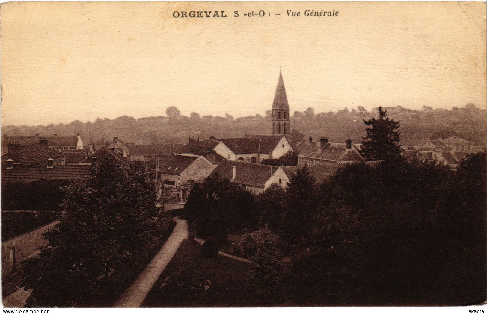 CPA Orgeval vue generale (1460165)