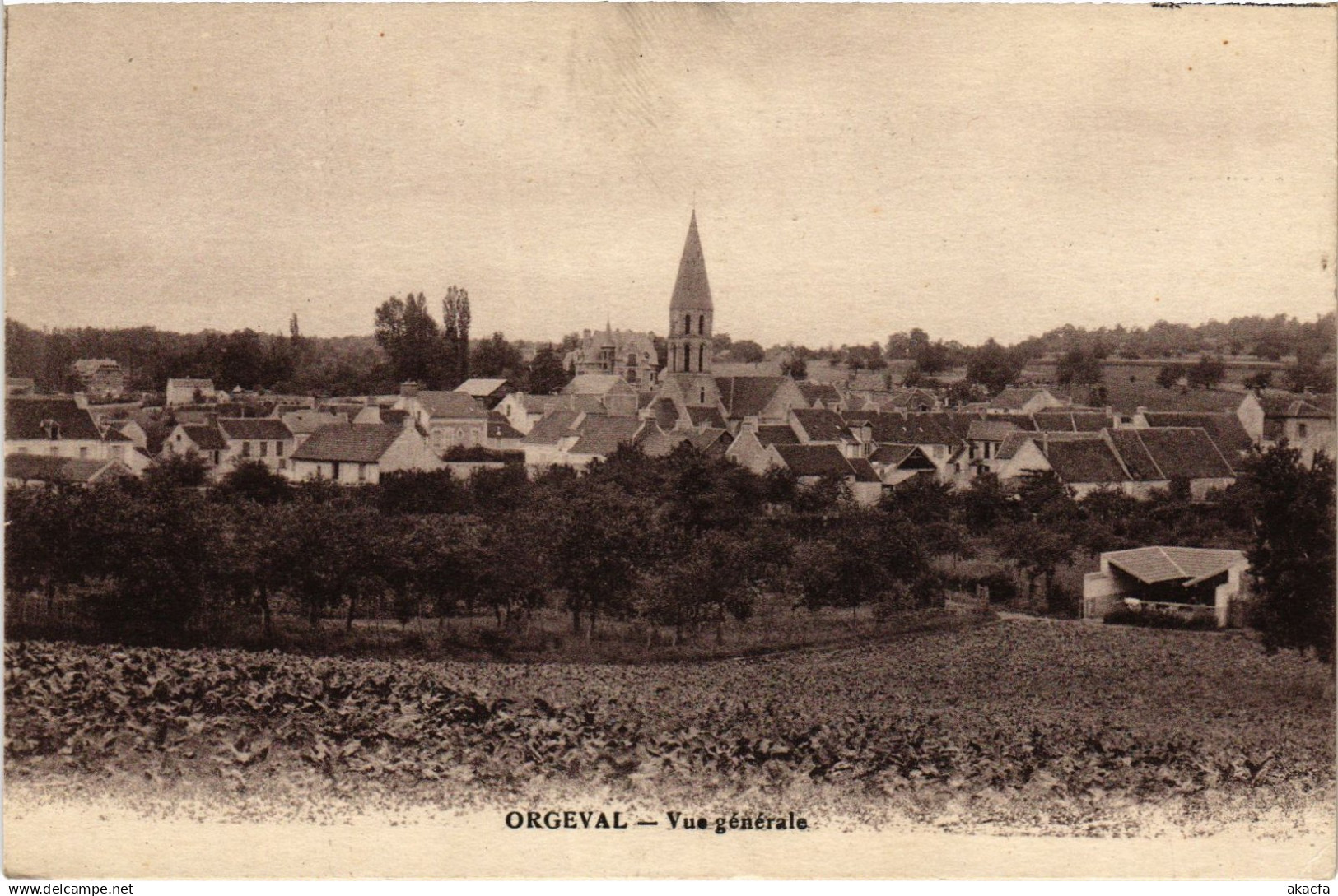 CPA Orgeval vue generale (1460171)