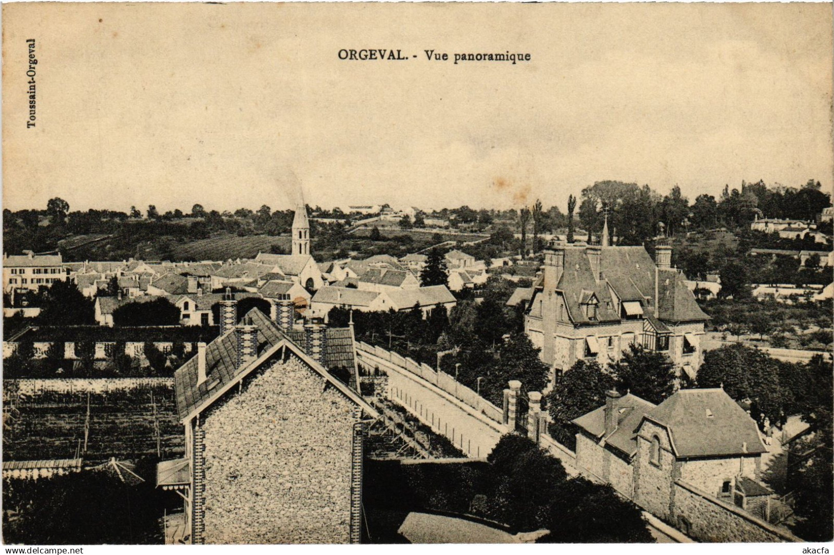 CPA Orgeval vue panoramique (1460169)