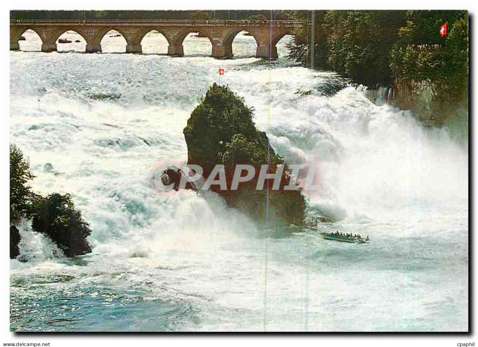 CPA Orientierung uber den Rheinfall