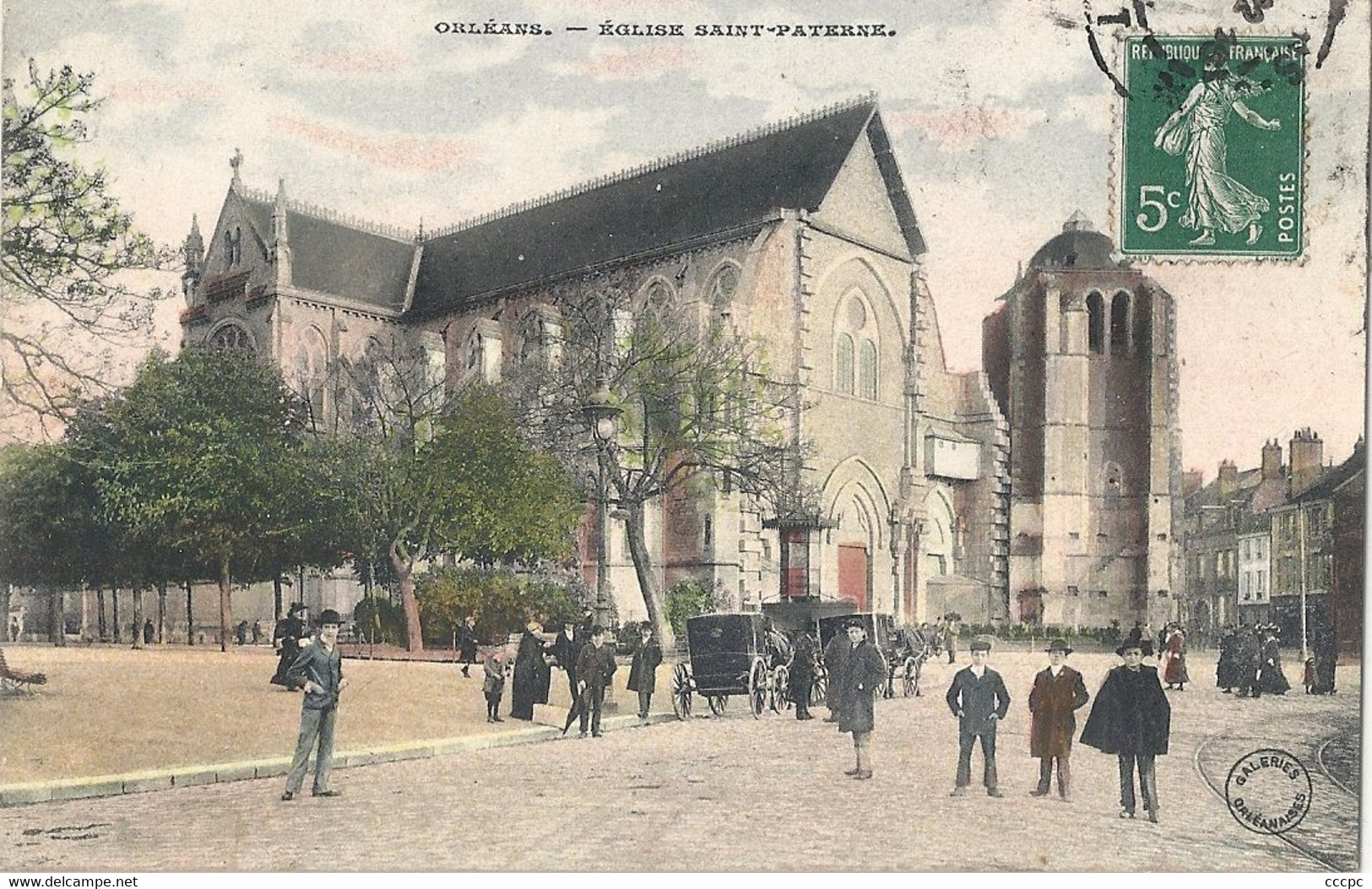 CPA Orléans Eglise saint-Paterne