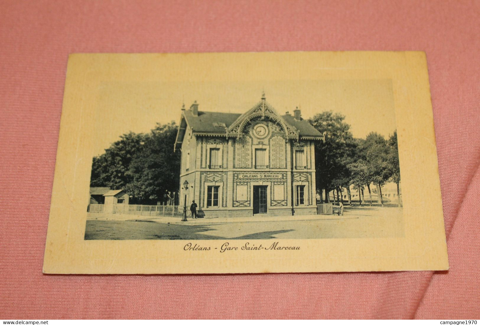 CPA - ORLEANS orléans ( LOIRET ) - GARE SAINT MARCEAU