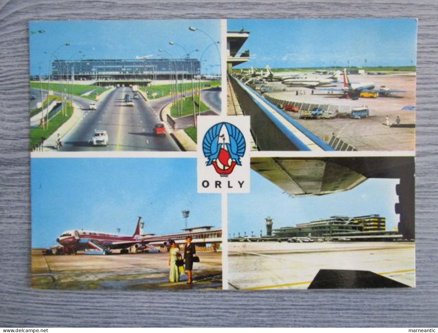 Cpa Orly aéroport (94) multivue