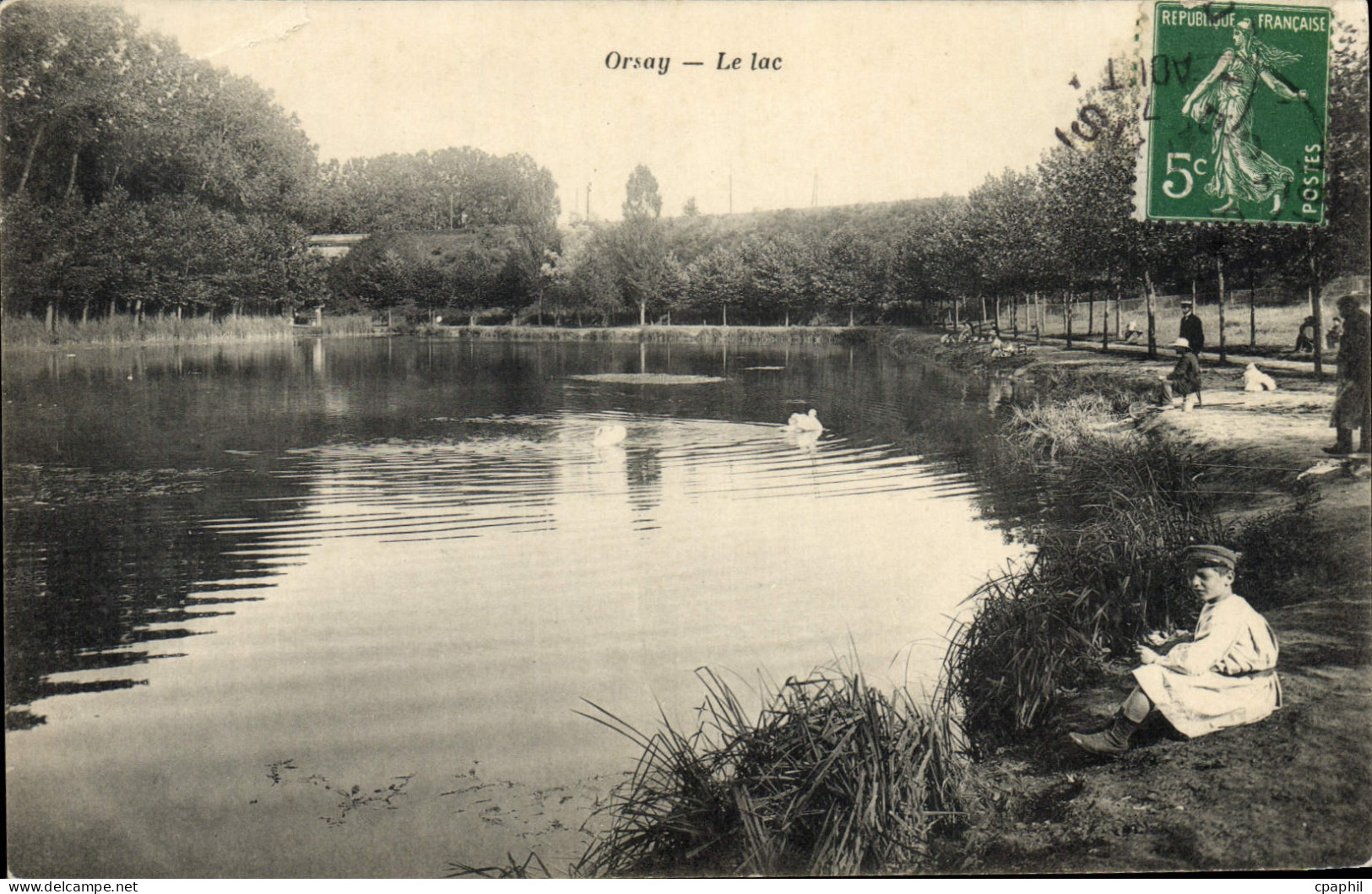 CPA Orsay Le Lac