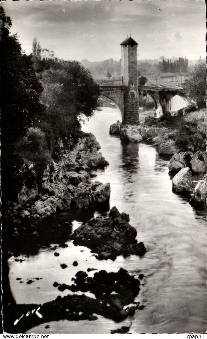 CPA Orthez Le Vieux Pont