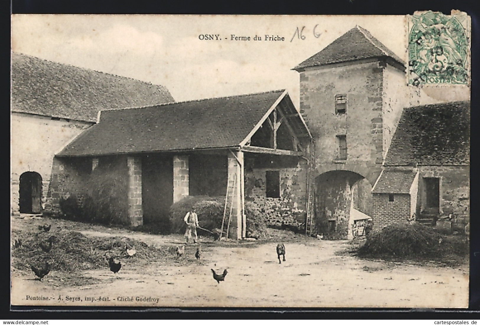 CPA Osny, Ferme du Friche