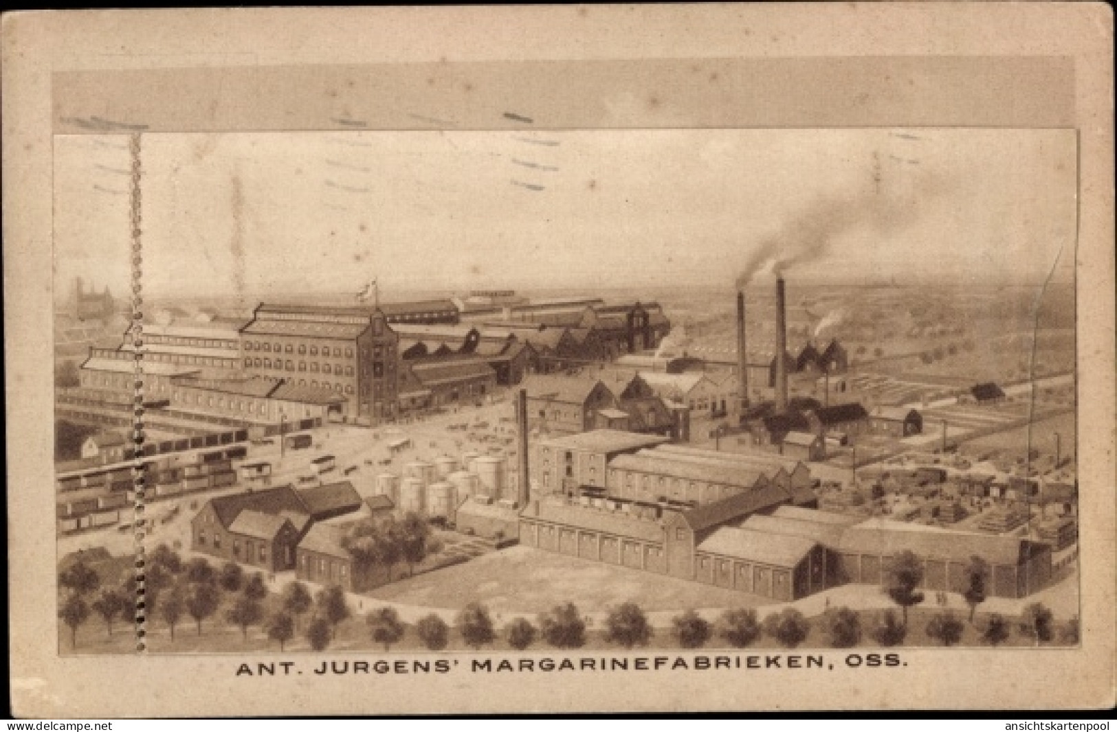 CPA Oss Nordbrabant, Anton Jurgens' Margarinefabrieken