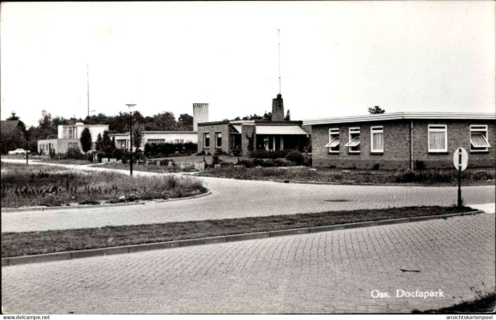CPA Oss Nordbrabant, Docfapark, Siedlung, Straßenpartie