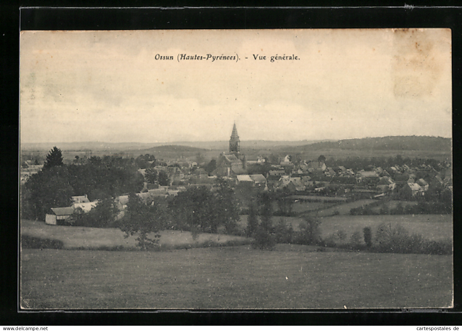 CPA Ossun, Vue generale