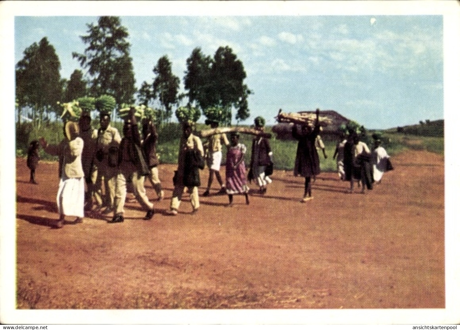 CPA Ostafrika Tansania, Haya auf dem Wege zum Markte