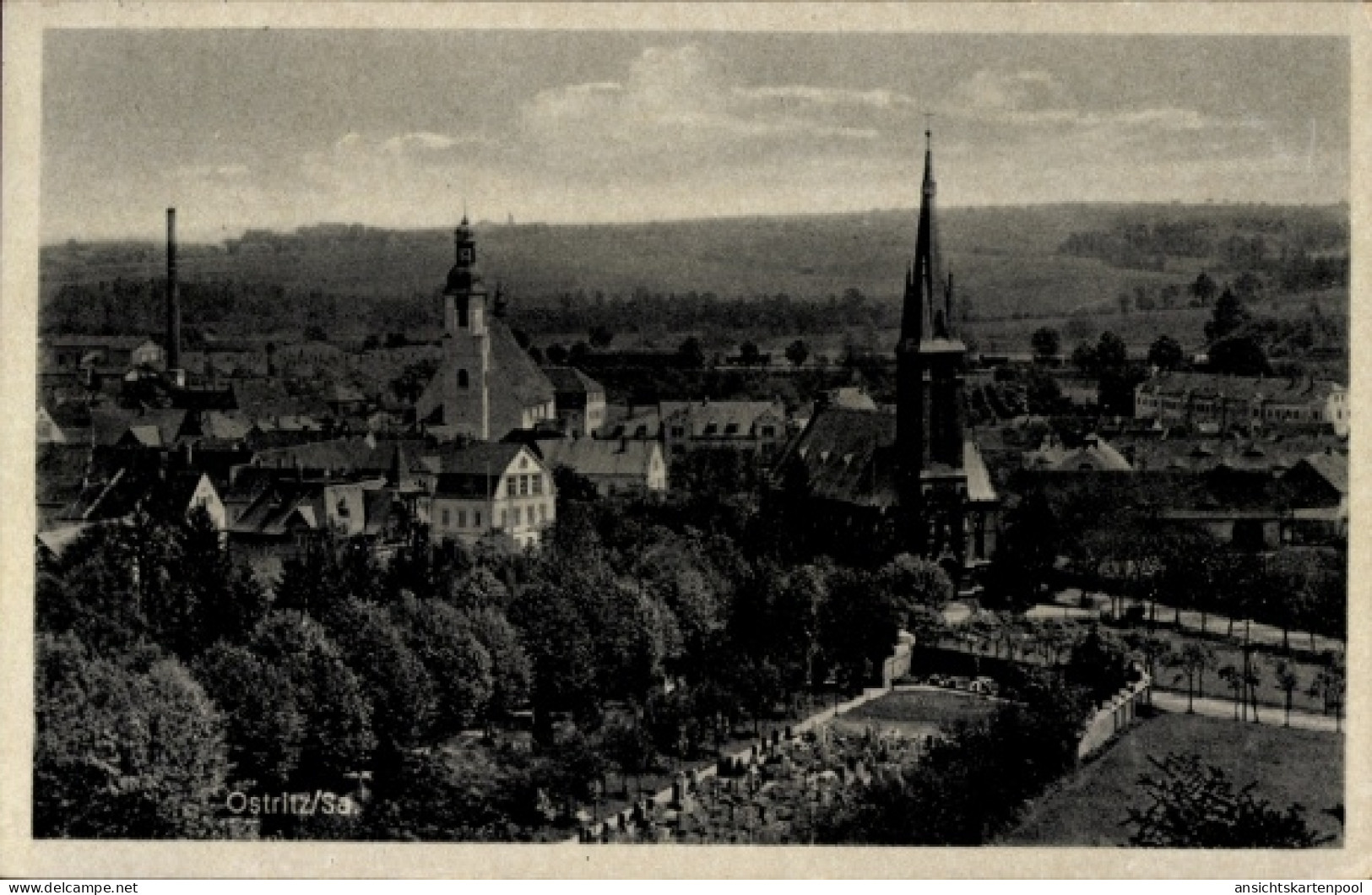 CPA Ostritz in der Oberlausitz, Gesamtansicht