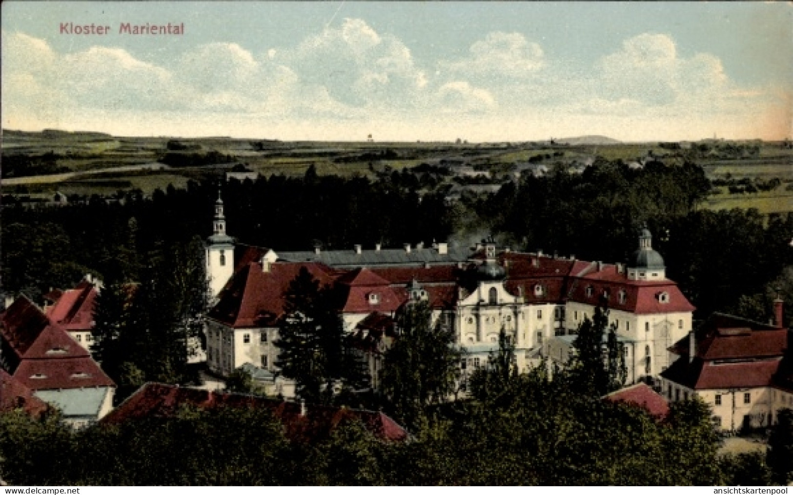CPA Ostritz in der Oberlausitz, Kloster Marienthal