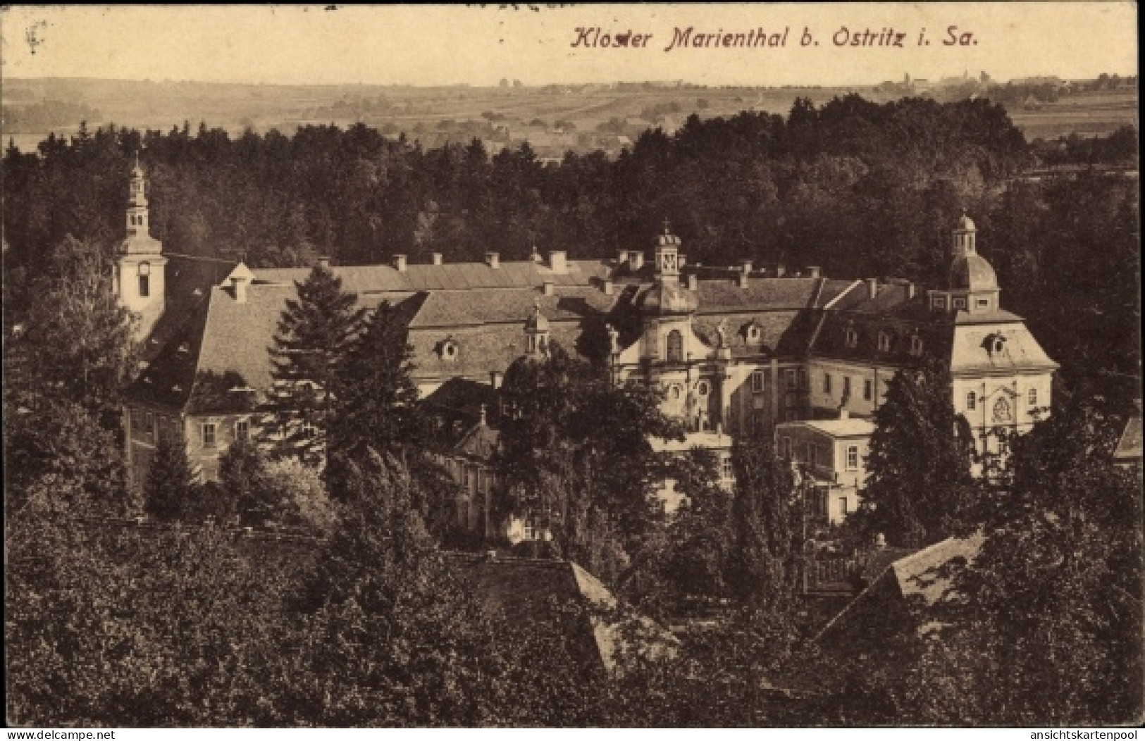 CPA Ostritz in der Oberlausitz, Kloster Sankt Marienthal