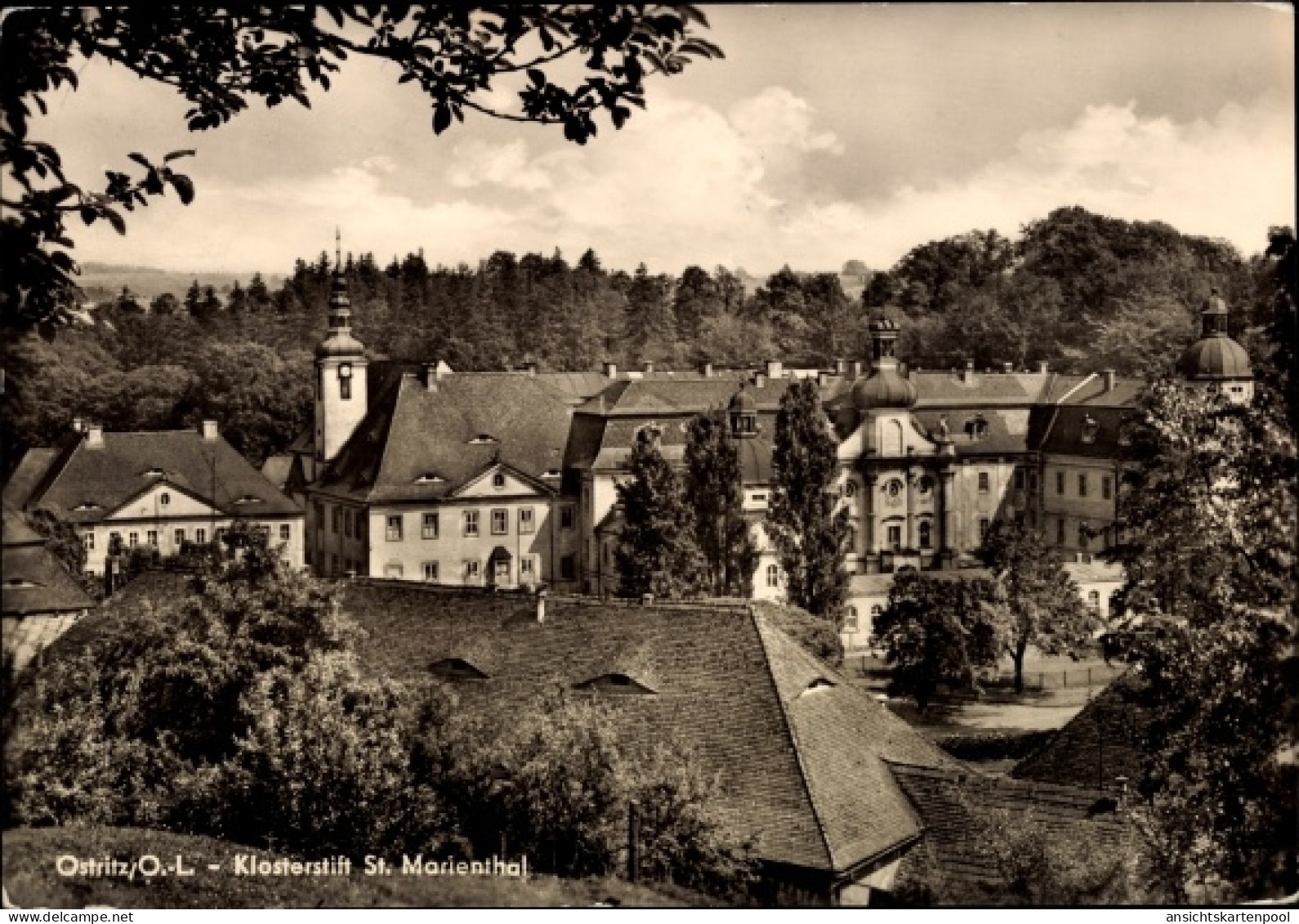 CPA Ostritz in der Oberlausitz, Klosterstift St. Marienthal