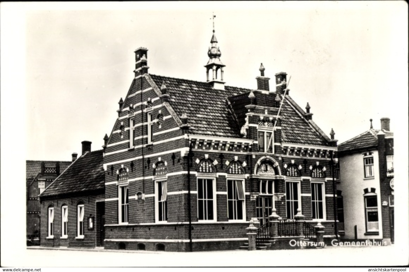 CPA Ottersum Gennep Limburg Niederlande, Gemeentehuis