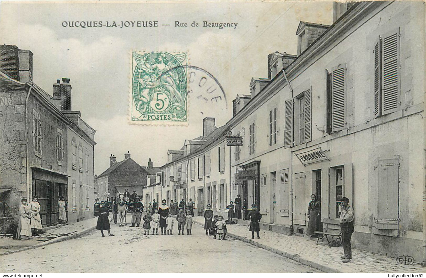 CPA Oucques la Joyeuse 41/83