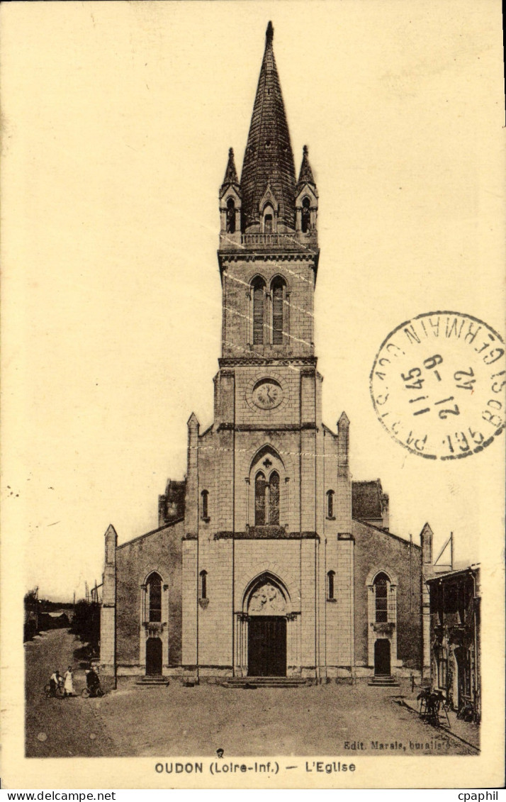 CPA Oudon Loire Inf l'Eglise