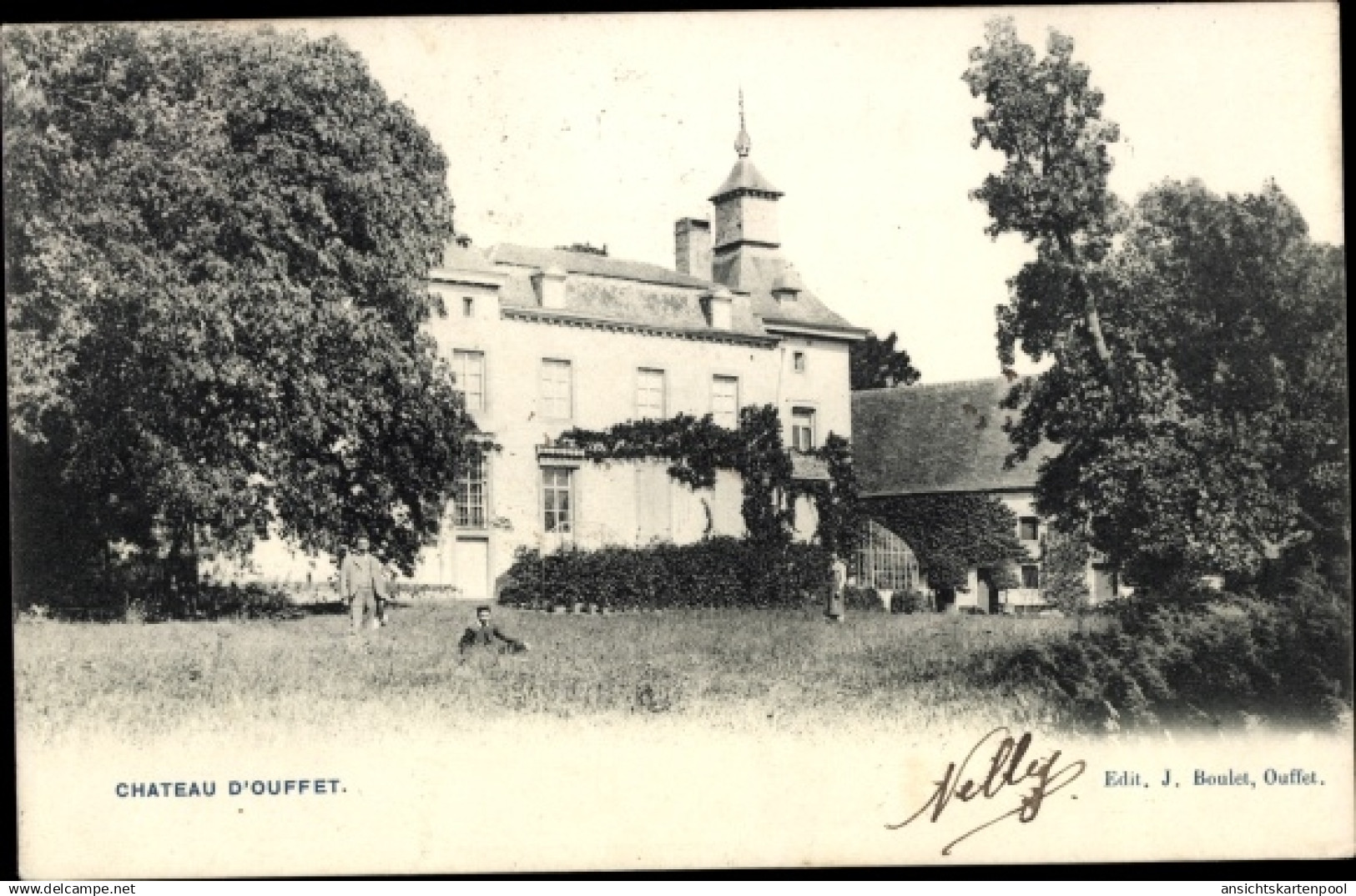 CPA Ouffet Lüttich Wallonien Belgien, Château