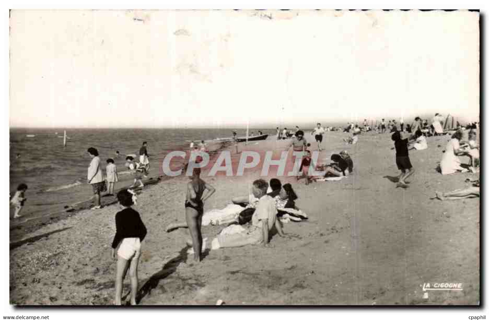CPA Ouistreham Riva Bella La plage