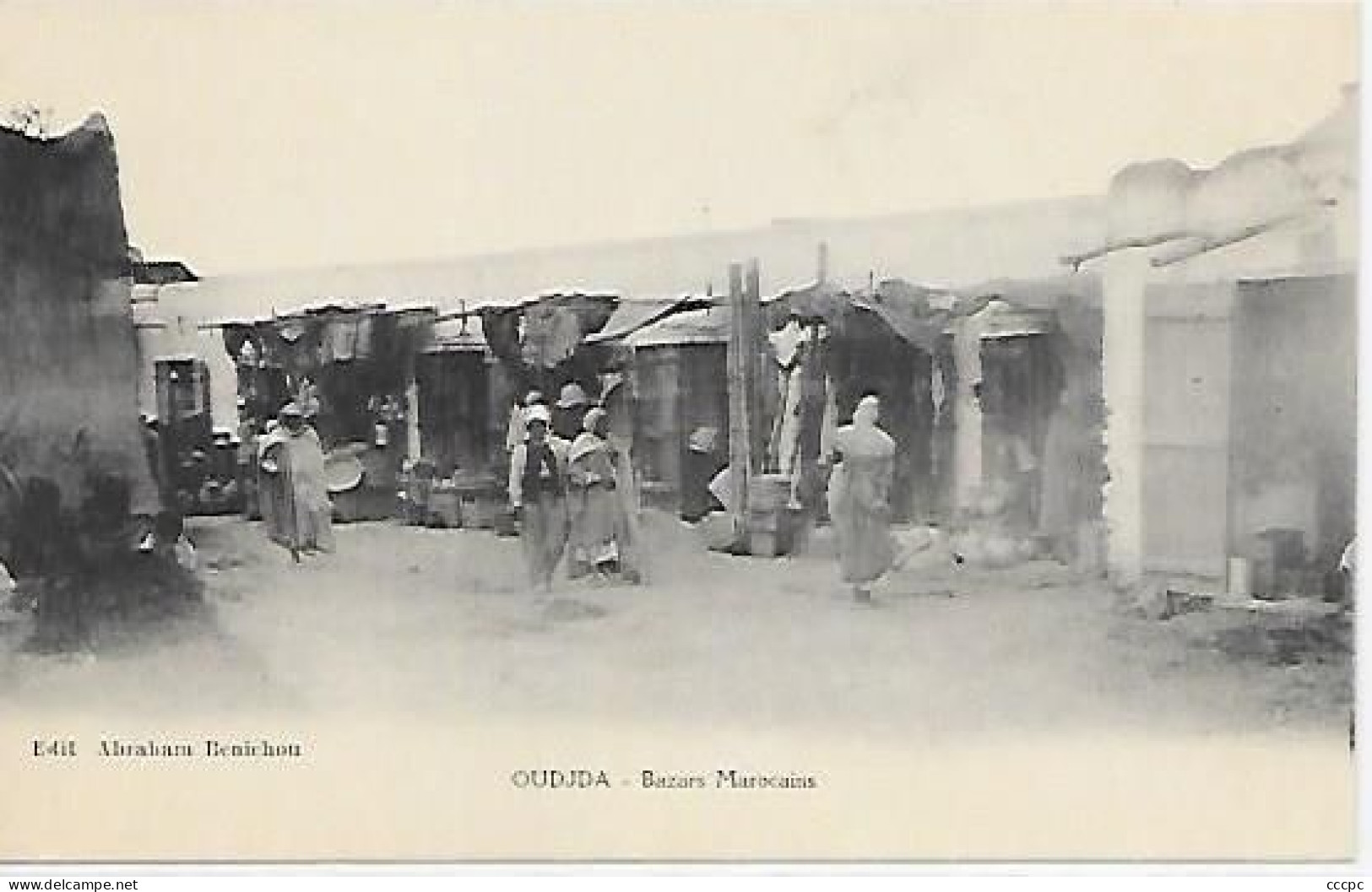 CPA Oujda Bazars Marocains