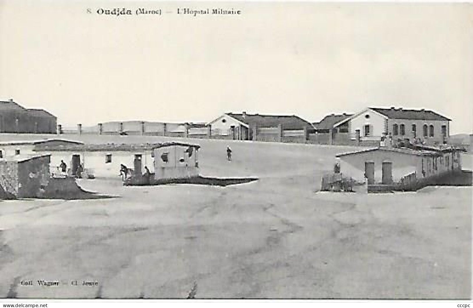 CPA Oujda L'Hôpital militaire