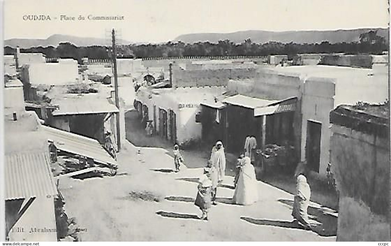 CPA Oujda Place du Commissariat