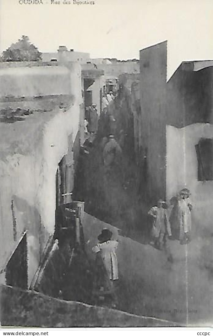 CPA Oujda Rue des Bijoutiers