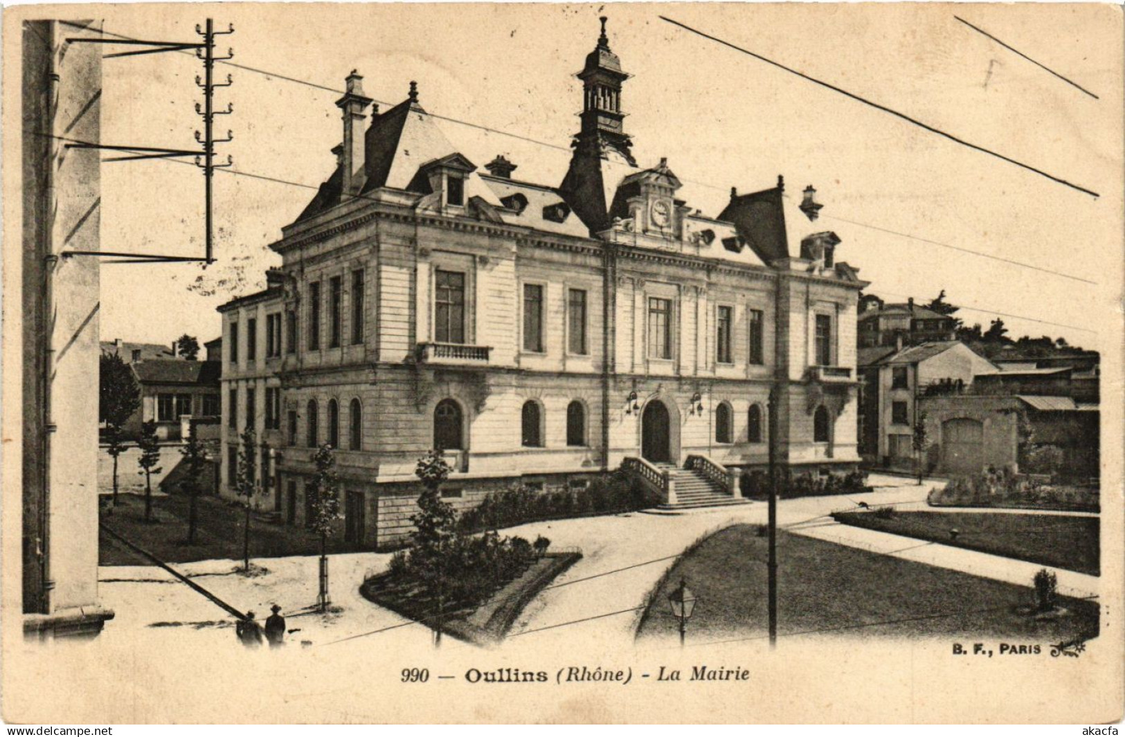 CPA OULLINS - La Mairie (692963)
