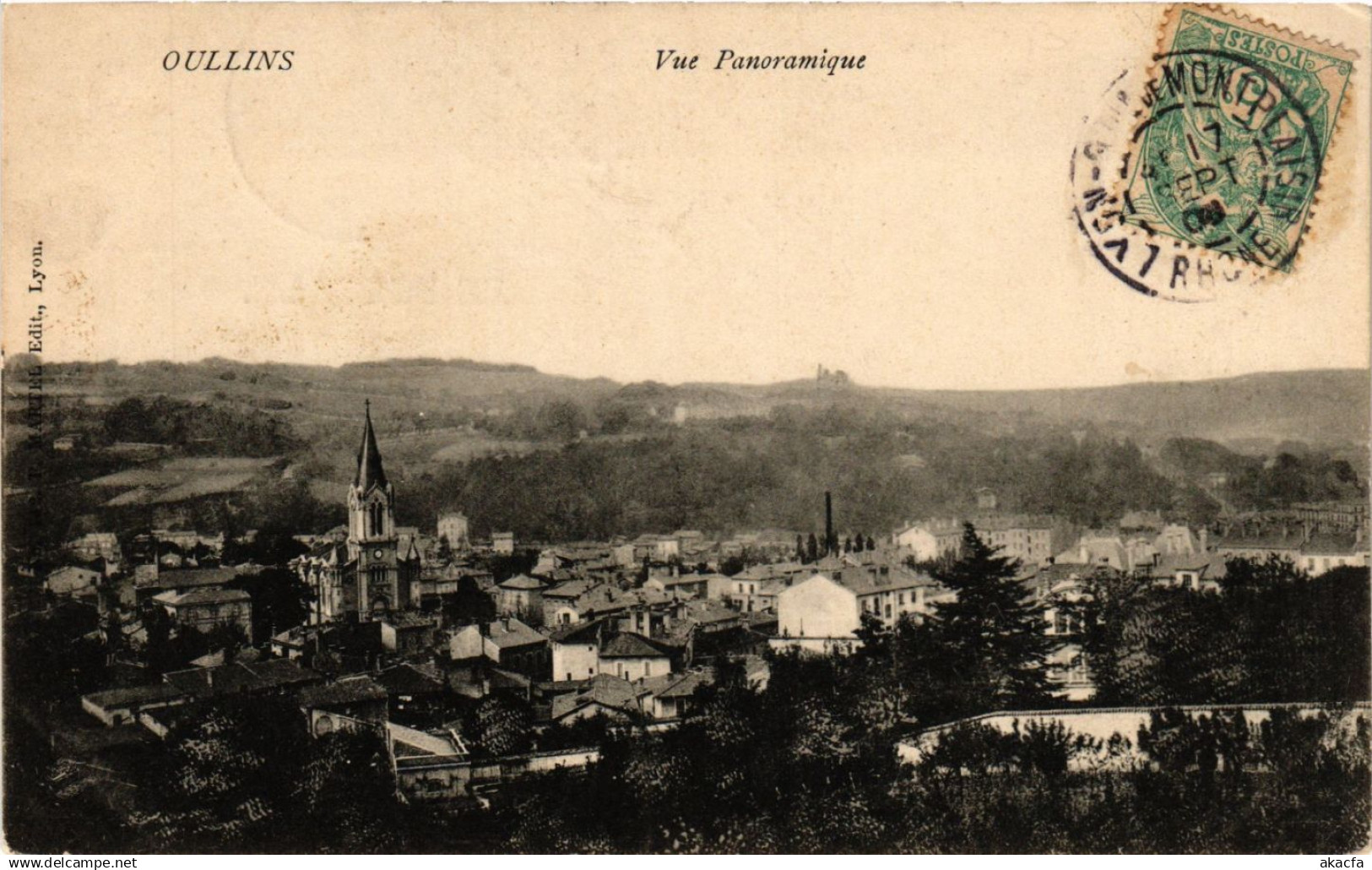 CPA OULLINS - Vue Panoramique (692962)