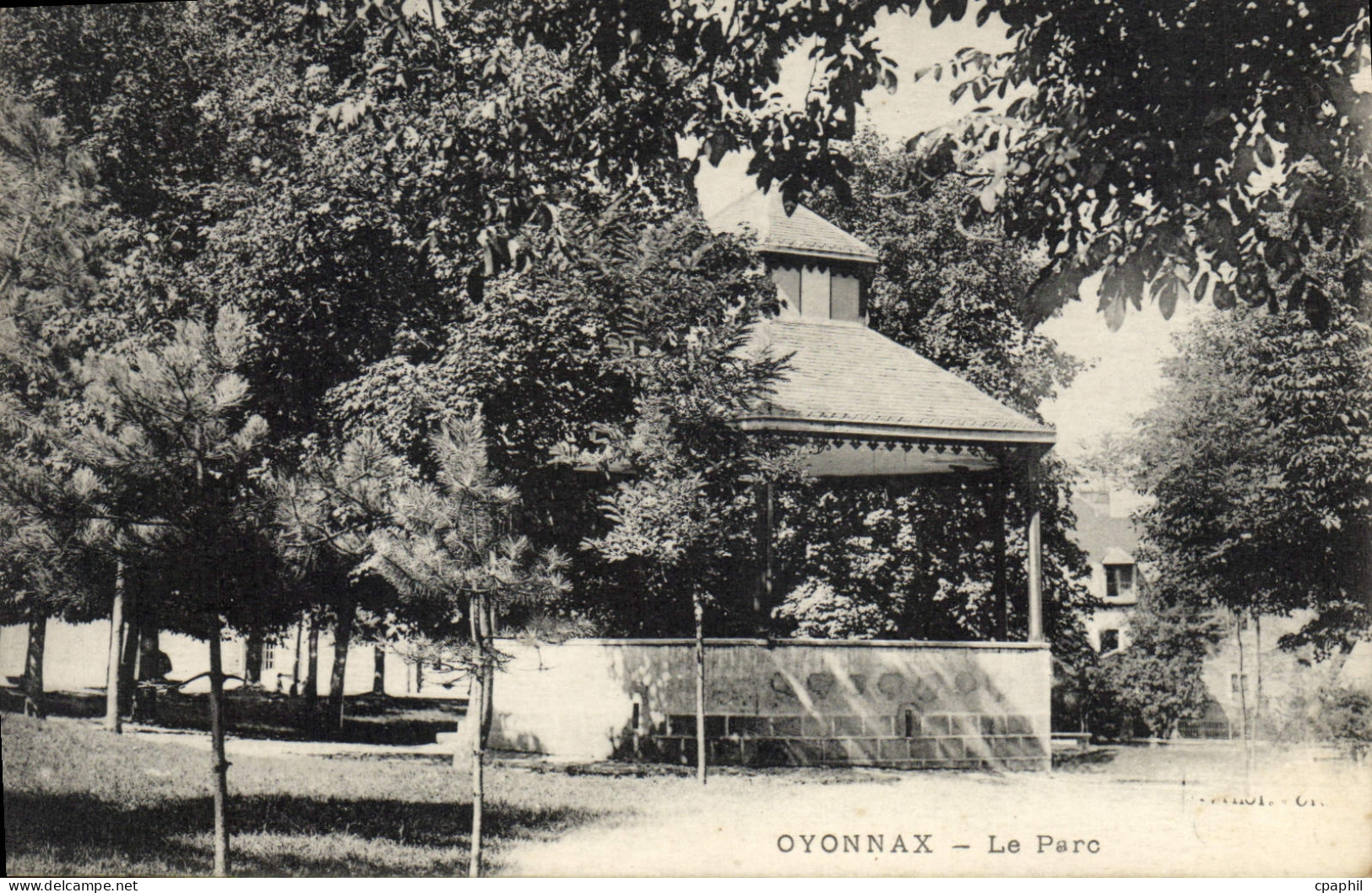 CPA Oyonnax le Parc