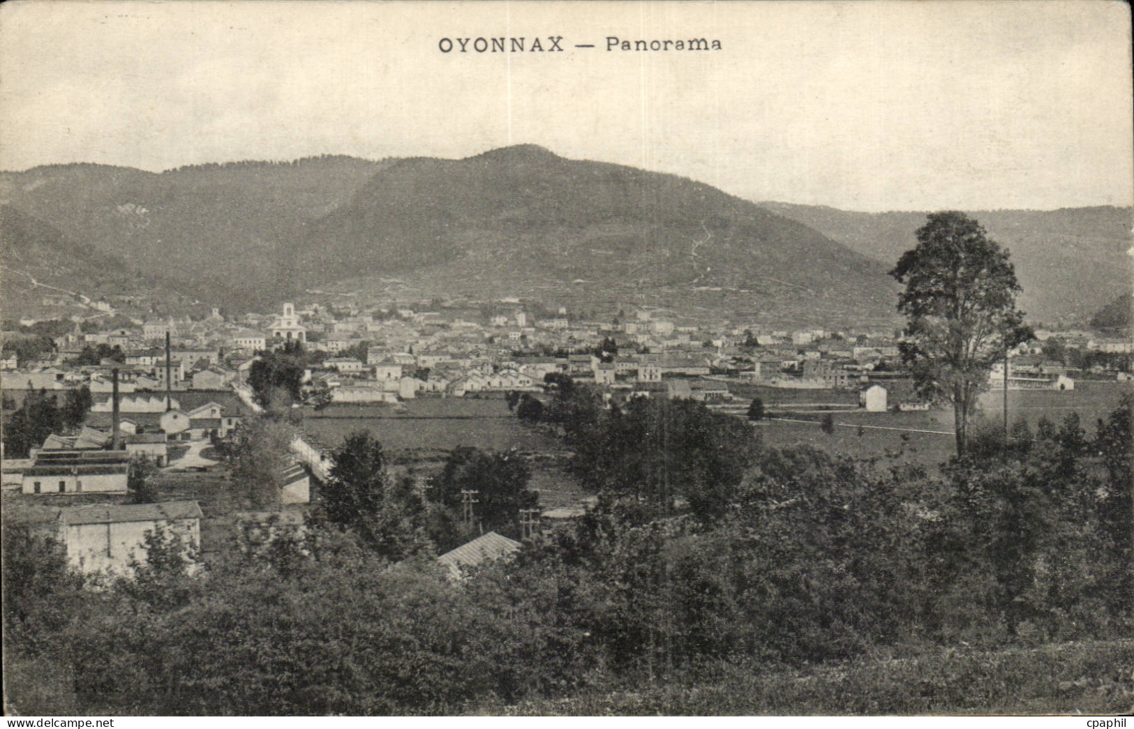 CPA Oyonnax panorama