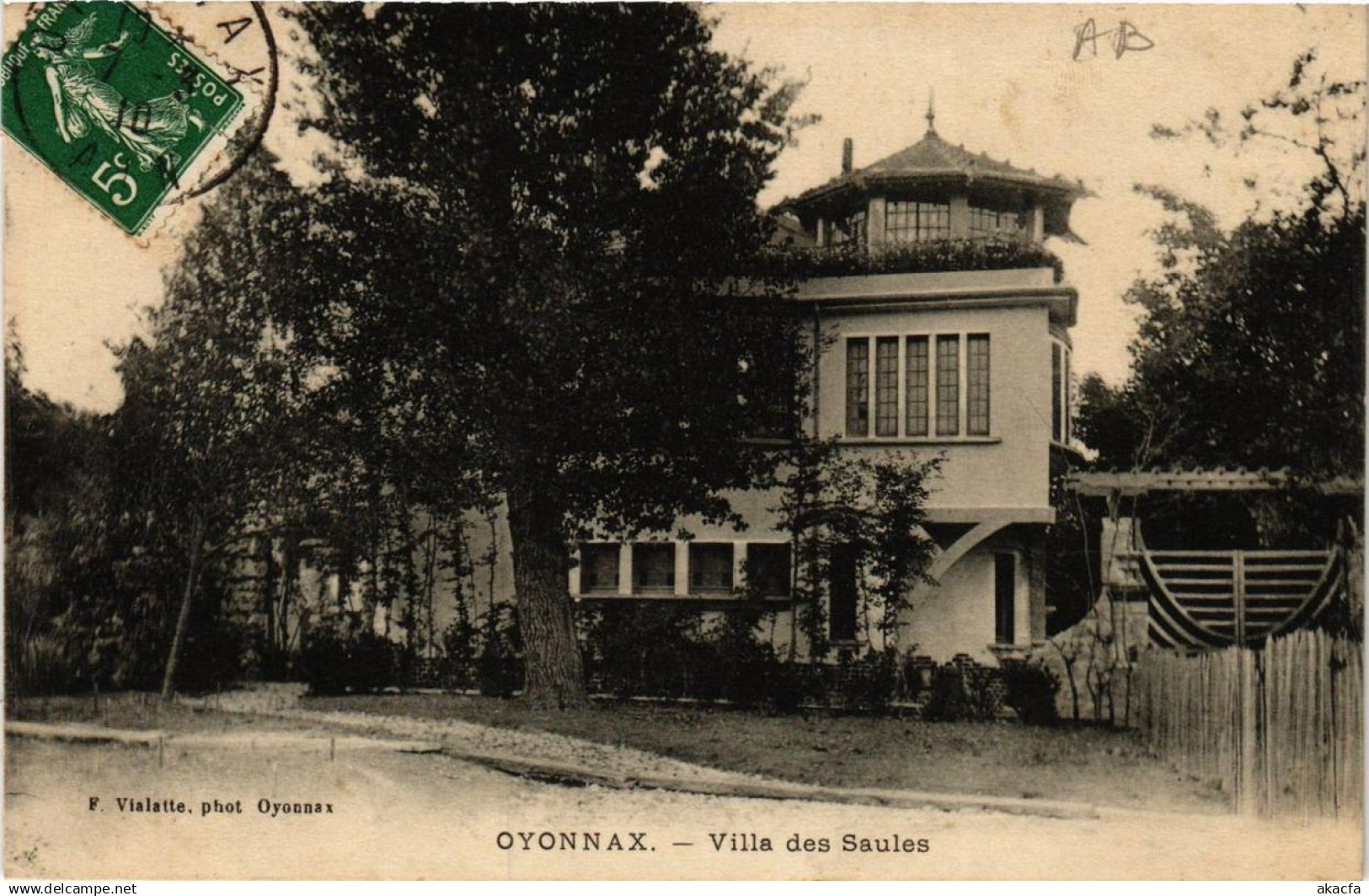 CPA OYONNAX Villa des Saules (684019)