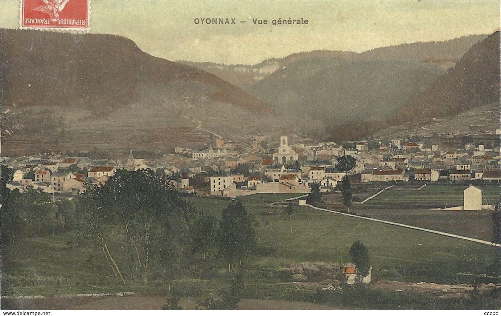 CPA Oyonnax vue générale