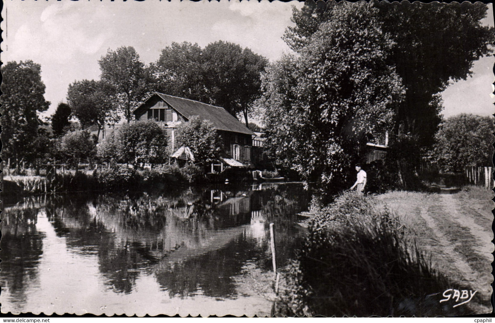 CPA Pacy Sur Eure Un Joil Paysage Sur I'Eure