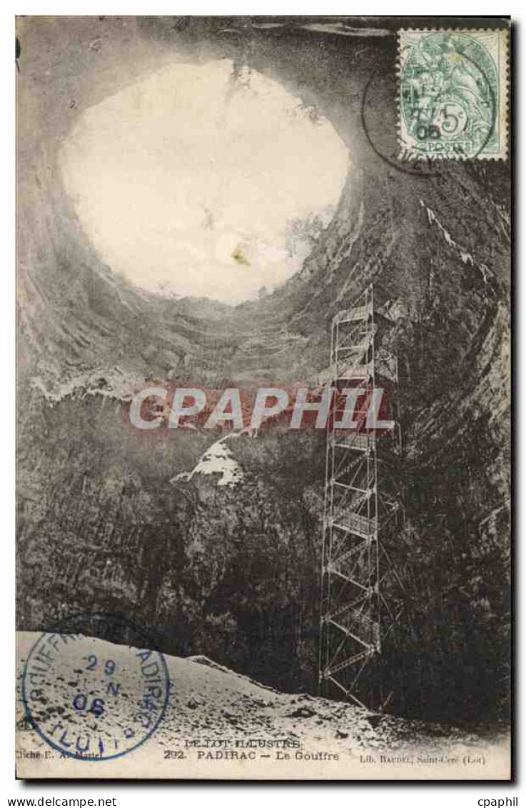 CPA Padirac La Goufire