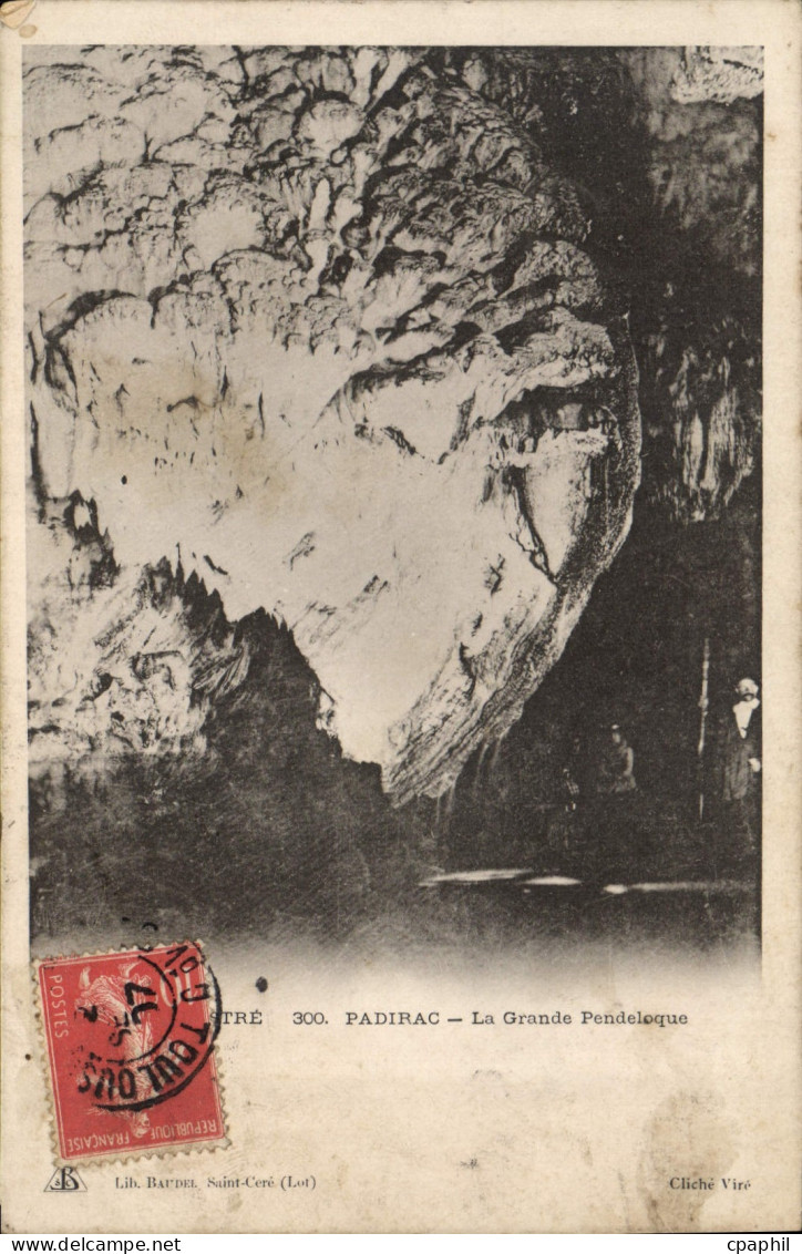 CPA Padirac la Grande Pendeloque