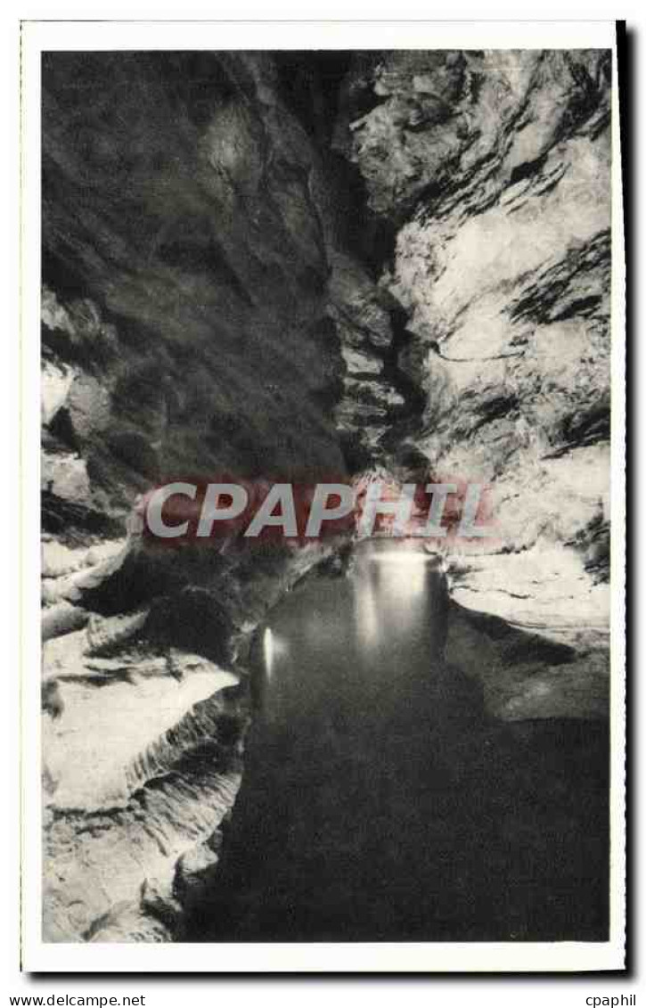 CPA Padirac La riviere plane