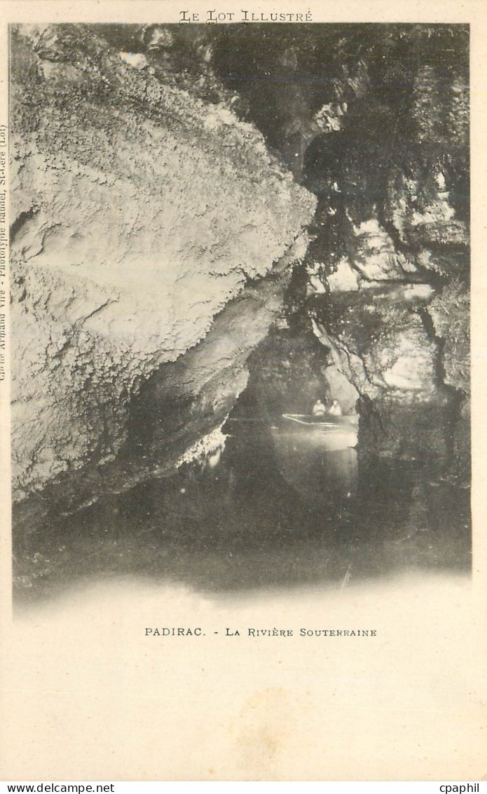 CPA Padirac La Riviere Souterraine