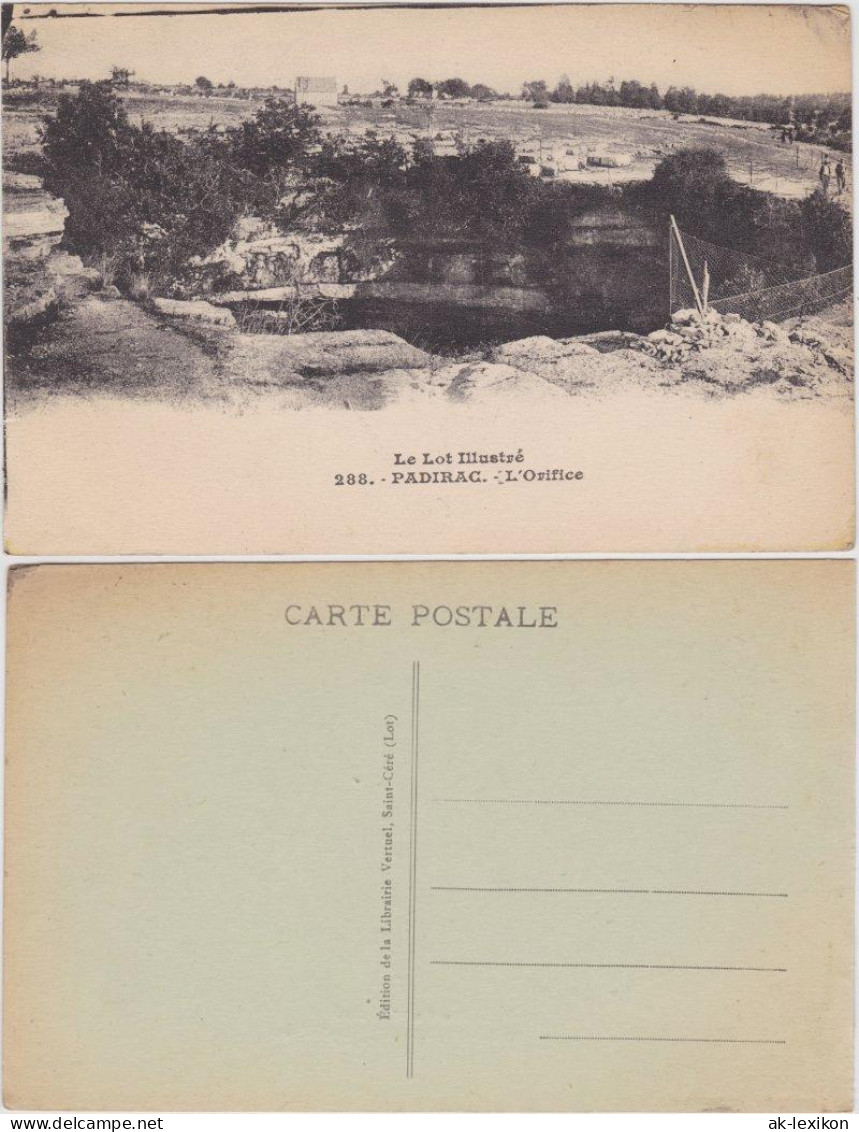 CPA Padirac Lot Ansichtskarte  Gouffre de Padirac  Le Lot Illustré 1912