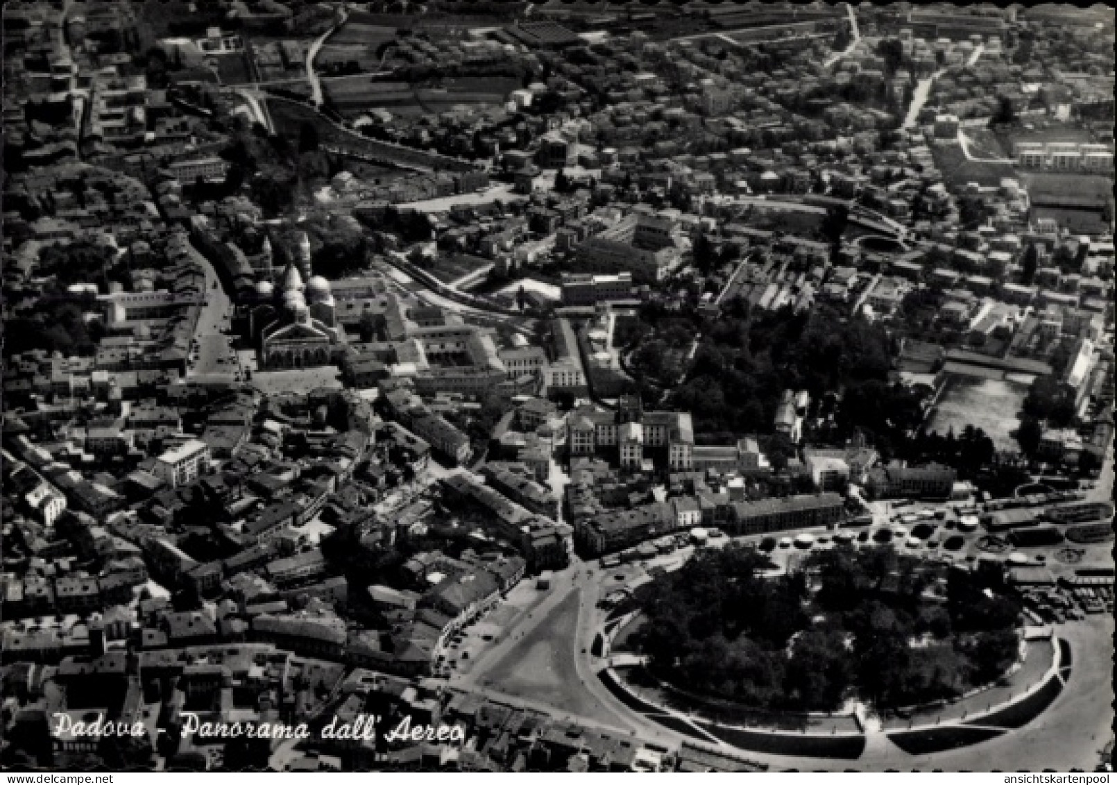 CPA Padova Padua Veneto, Panorama, Fliegeraufnahme
