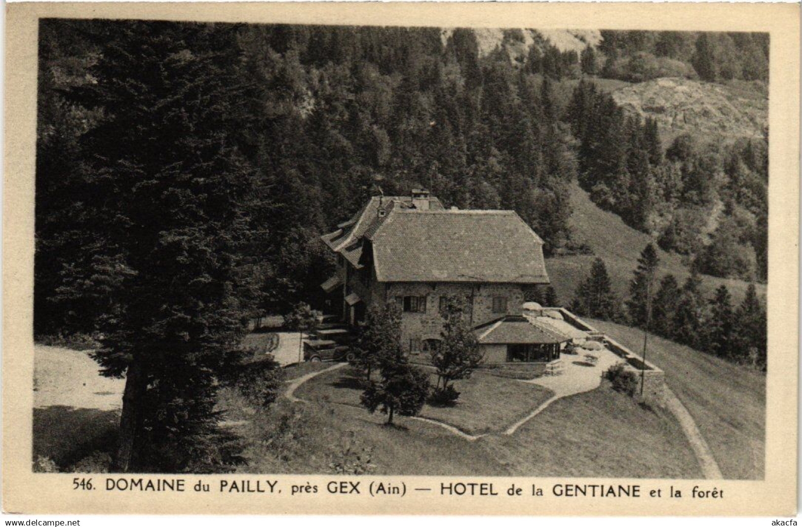 CPA Pailly Hotel de la Gentiane FRANCE (1335432)