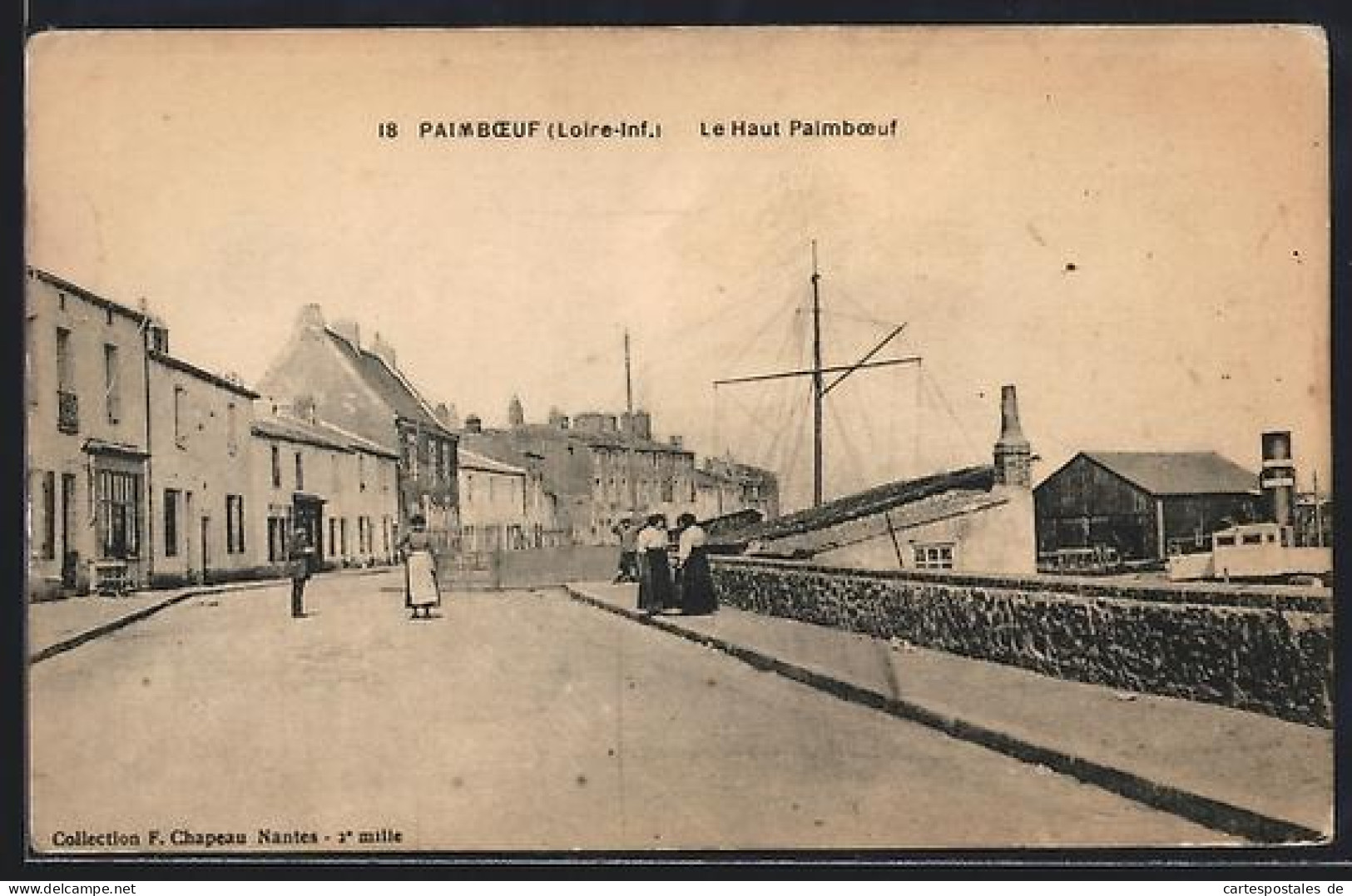 CPA Paimboeuf, Le Haut Paimboeuf