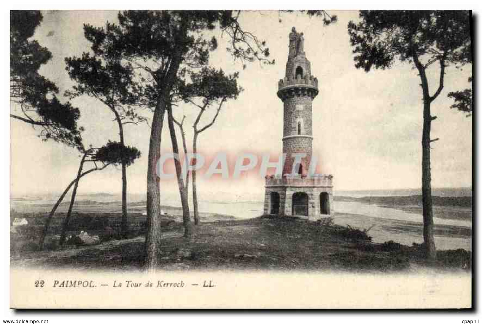 CPA Paimpol La Tour de Kerroch