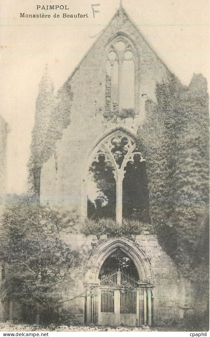 CPA Paimpol Monastere de Beaufort