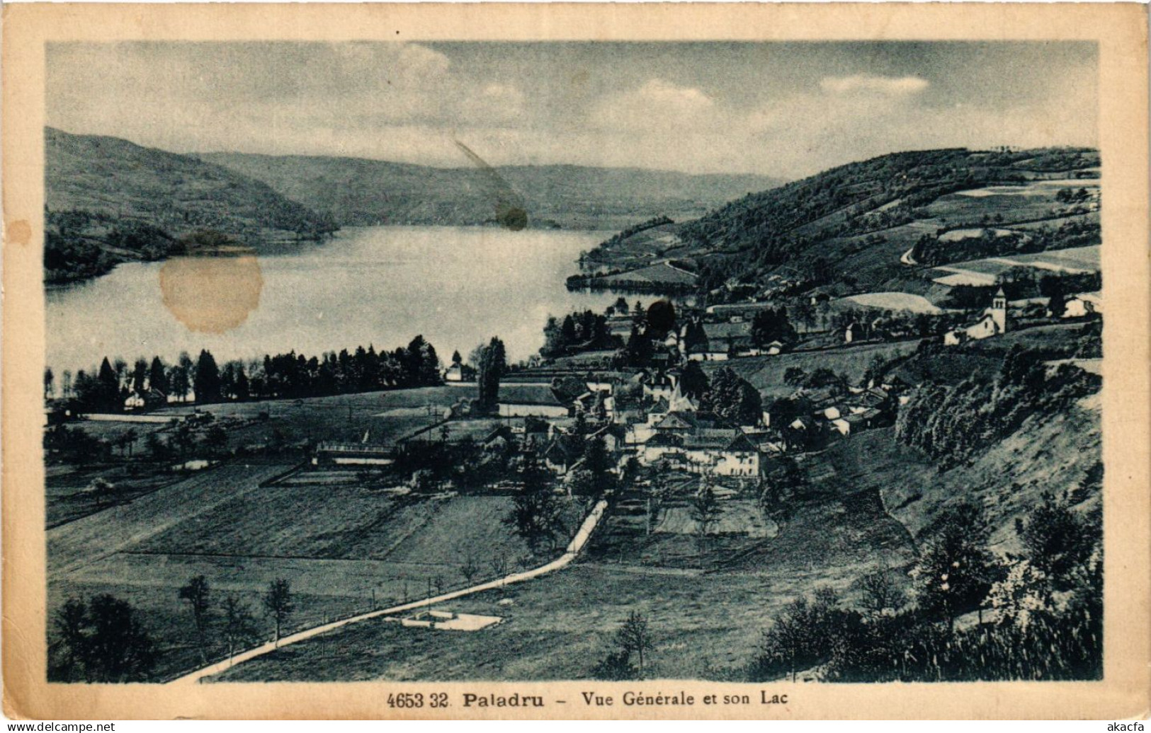 CPA PALADRU - Vue générale et son Lac (434564)
